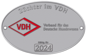 VDH Züchter-Plakette